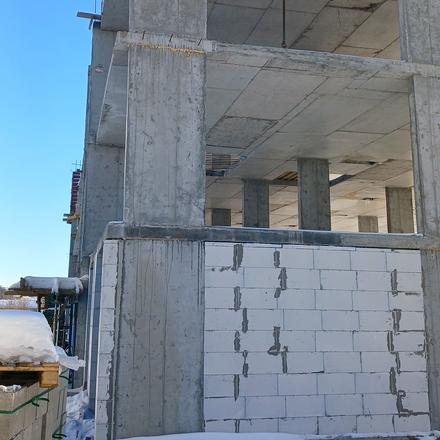 Хід будівництва ЖК Smart Residence, 8 будинок, лютий 2026