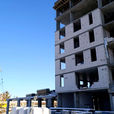 Ход строительства ЖК BIG BEN, Дом А3, февраль 2026