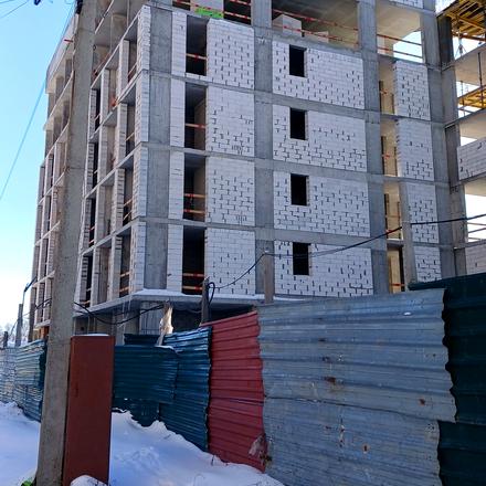 Ход строительства ЖК Свідомі, 1 дом, февраль 2026