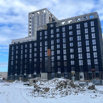 Ход строительства ЖК Skywalker, 1 дом, февраль 2026