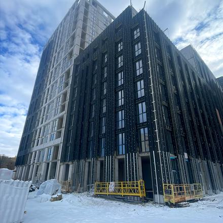 Ход строительства ЖК Skywalker, 1 дом, февраль 2026