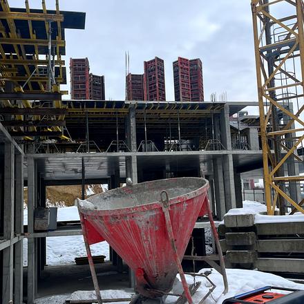 Ход строительства ЖК Lennona Residents, 3 дом, февраль 2026