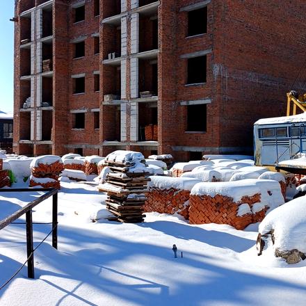 Ход строительства ЖК Молодежный городок, 9 дом, февраль 2026