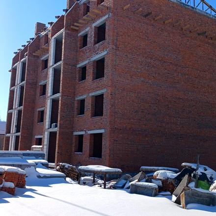 Ход строительства ЖК Молодежный городок, 8 дом, февраль 2026