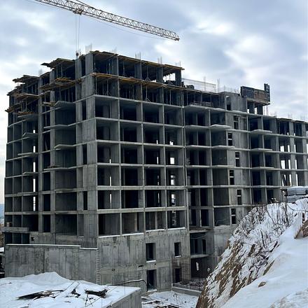 Ход строительства ЖК Viking Hills, 3 дом, февраль 2026