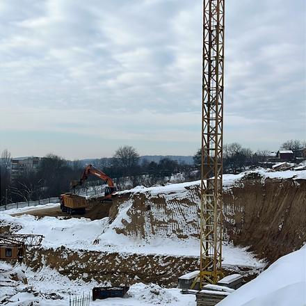 Ход строительства ЖК Viking Hills, 4 дом, февраль 2026