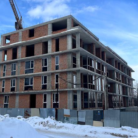 Ход строительства ЖК Family House, 5 дом, февраль 2026