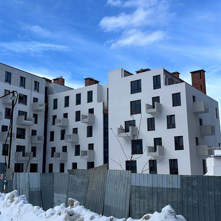 Ход строительства ЖК Family House, дом Б, февраль 2026