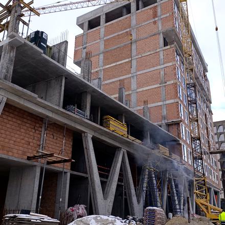 Хід будівництва HELGA, 1 будинок, лютий 2026