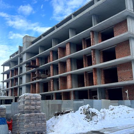 Ход строительства ЖК Family House, 3 дом, февраль 2026