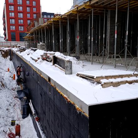 Хід будівництва HELGA, 11-12 будинки, лютий 2026