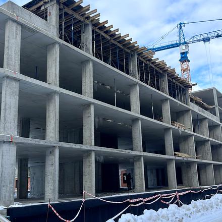 Ход строительства ЖК Family House, 1-2 дома, февраль 2026