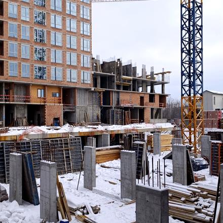 Хід будівництва HELGA, 1 будинок, лютий 2026