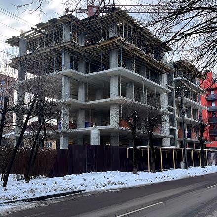 Ход строительства ул. Славы Стецько, 8, Дом, февраль 2026