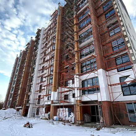 Ход строительства ЖК Городок Мануфактура, 3 дом, февраль 2026