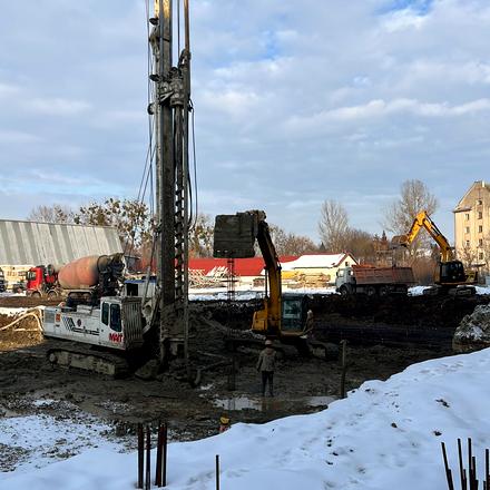 Хід будівництва ЖК Green Side, 1-5 секції, лютий 2026