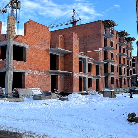 Хід будівництва ЖК Містечко Південне, 11-12 будинки, лютий 2026