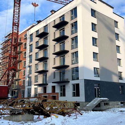 Хід будівництва ЖК Містечко Південне, 1 будинок, лютий 2026