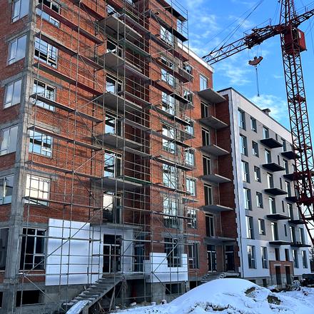 Хід будівництва ЖК Містечко Південне, 2 будинок, лютий 2026