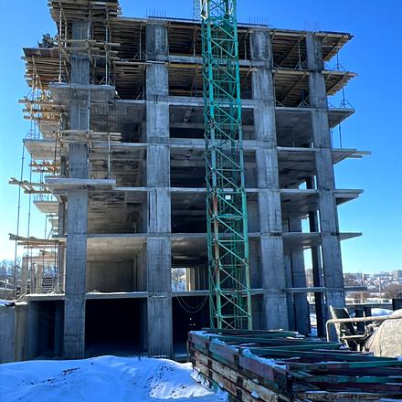 Хід будівництва ЖК Central Park Vinnytsia, 7.2 будинок, лютий 2026