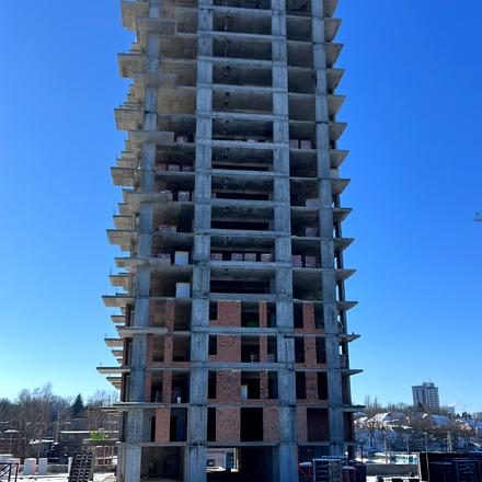 Хід будівництва ЖК Central Park Vinnytsia, 7.1 будинок, лютий 2026