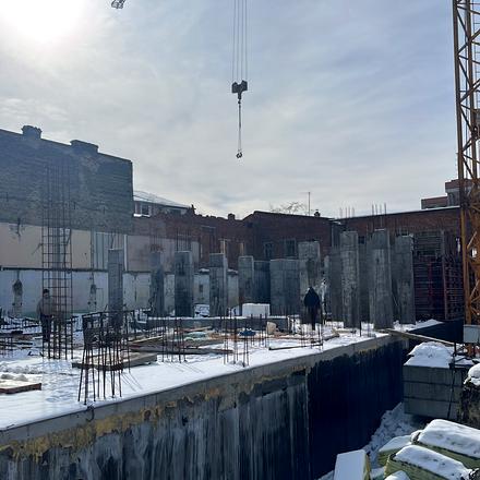 Ход строительства ЖК D8, Дом, февраль 2026