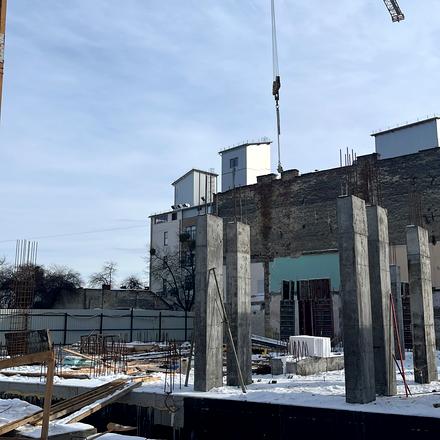 Ход строительства ЖК D8, Дом, февраль 2026