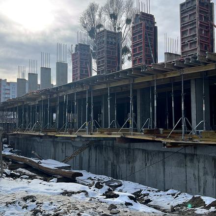 Хід будівництва ЖК ORLAN RESIDENTS, Будинок C3, лютий 2026