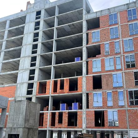 Хід будівництва ЖК ORLAN RESIDENTS, Будинок C1, лютий 2026