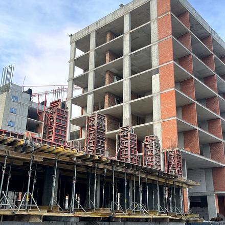 Хід будівництва ЖК ORLAN RESIDENTS, Будинок C5, лютий 2026