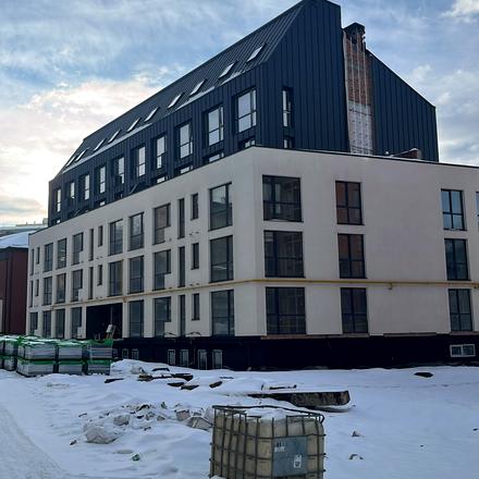 Ход строительства ЖК Містечко Підзамче, ЖК Новый Форт (секция В1), февраль 2026