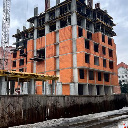 Ход строительства ЖК Гармония, 3 дом, февраль 2026