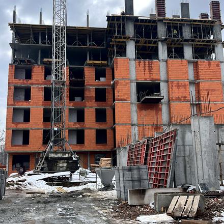 Ход строительства ЖК Гармония, 3 дом, февраль 2026