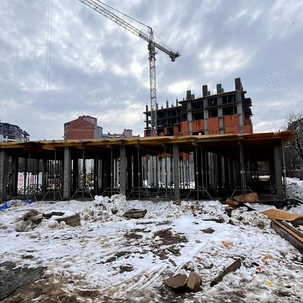 Ход строительства ЖК Гармония, 4 дом, февраль 2026