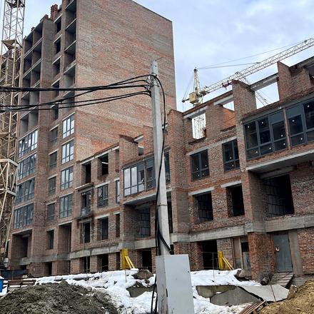 Хід будівництва Житловий район Княгинин, 35 будинок, лютий 2026