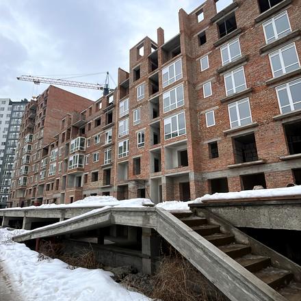 Хід будівництва Житловий район Княгинин, 38-39 будинки, лютий 2026