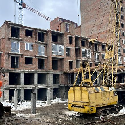 Хід будівництва Житловий район Княгинин, 35 будинок, лютий 2026