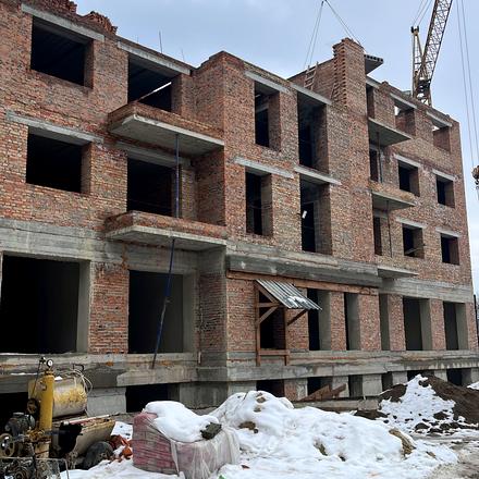 Хід будівництва Житловий район Княгинин, 31 будинок, лютий 2026