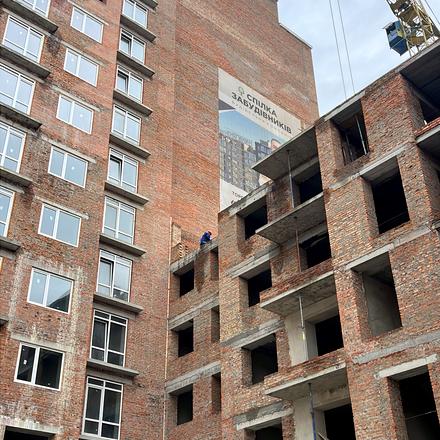 Хід будівництва Житловий район Княгинин, 25 будинок, лютий 2026