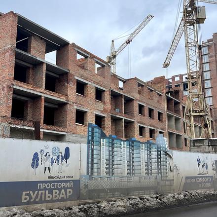 Хід будівництва Житловий район Княгинин, 29 будинок, лютий 2026
