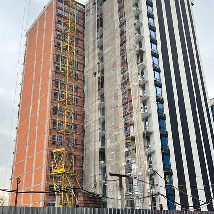 Ход строительства ЖК Family Plaza, 9 дом (секция 11), февраль 2026