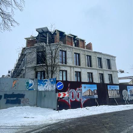 Хід будівництва ЖК Кафедральний, Будинок, лютий 2026