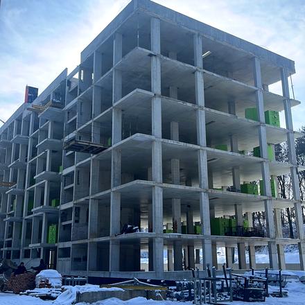 Хід будівництва ЖК Грінвуд-2, 6 будинок, лютий 2026