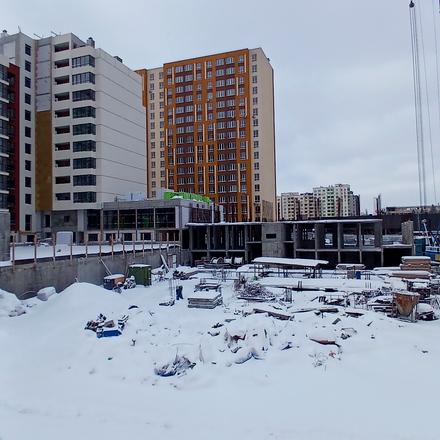 Хід будівництва ЖК Wellspring, 2 будинок (секції 8-9), лютий 2026