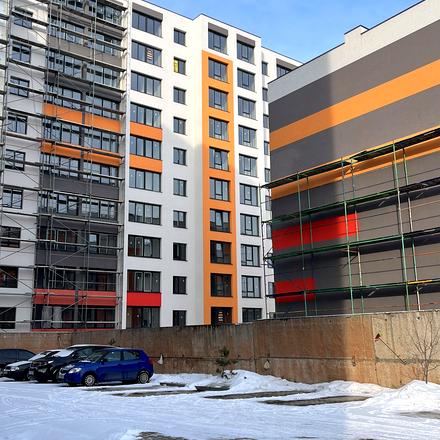 Хід будівництва ЖК Вишневий, 5 будинок, лютий 2026