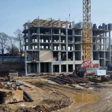 Ход строительства Жилой городок LIZROME, 2 дом, февраль 2026