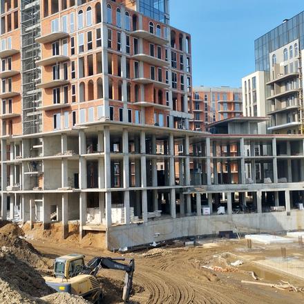 Хід будівництва ЖК RESIDENTS AVENUE, 3 будинок, лютий 2026