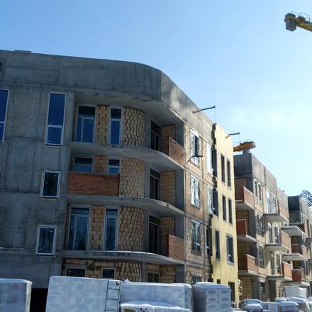 Ход строительства ЖК Gravity Park, дома 011.03 - 011.06, февраль 2026