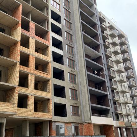 Хід будівництва Житловий район Сади Рів'єри, 11 будинок, лютий 2026