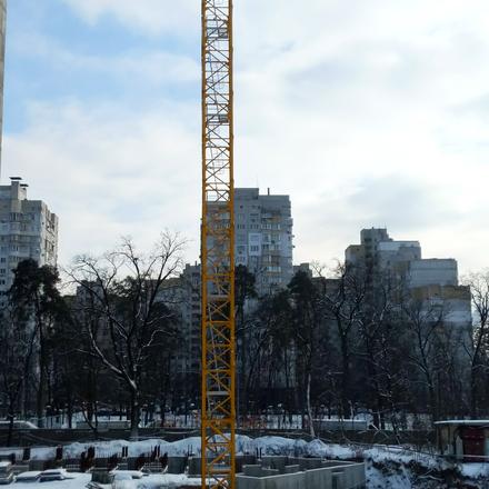 Ход строительства ЖК Святобор, 6 дом (секции 1-2), февраль 2026